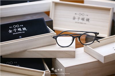 職人工藝 完美呈現 金子眼鏡 KC 賽璐珞系列 KC EL BK 83370