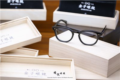 職人工藝 完美呈現 金子眼鏡 KC 賽璐珞系列 KC CP BK 83753