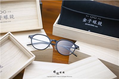 職人工藝 完美呈現 金子眼鏡 KC 賽璐珞系列 KC XA BK 85573