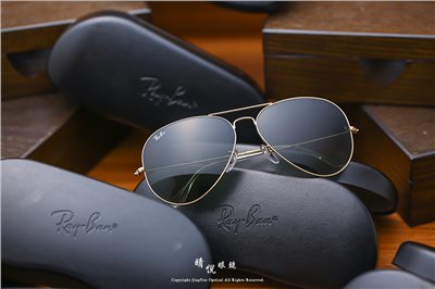 永恆經典不滅 RAY BAN 太陽眼鏡 RB-3025-001 ( 尺寸62 ) 86077