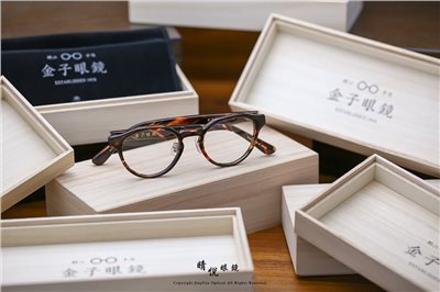 職人工藝 完美呈現 金子眼鏡 KC 賽璐珞系列 KC HO RDS 86102
